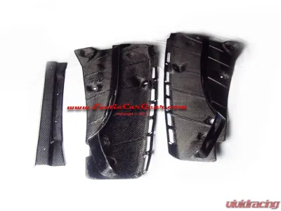 Exotic Car Gear Carbon Fiber 3pc OEM Engine Bay Panels Ferrari 360 Modena Coupe - ECG-FER-360EBPM