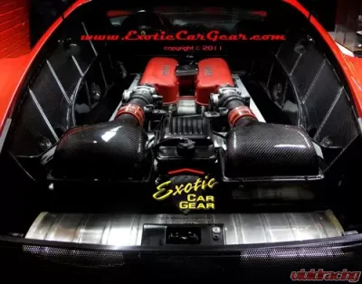 Exotic Car Gear Carbon Fiber 3pc OEM Engine Bay Panels Ferrari 360 Modena Coupe - ECG-FER-360EBPM
