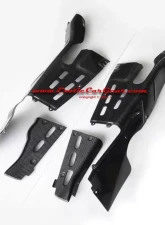 Exotic Car Gear Carbon Fiber 4pc OEM Engine Bay Panels Ferrari 360 Spider                                     - ECG-FER-360EBPS - Image 4