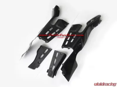 Exotic Car Gear Carbon Fiber 4pc OEM Engine Bay Panels Ferrari 360 Spider - ECG-FER-360EBPS