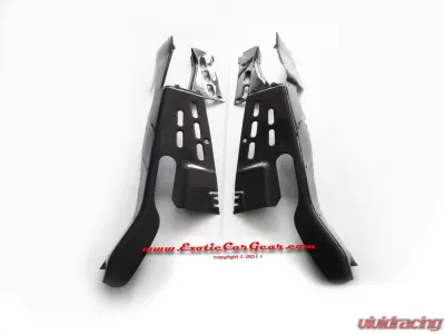 Exotic Car Gear Carbon Fiber 4pc OEM Engine Bay Panels Ferrari 360 Spider - ECG-FER-360EBPS