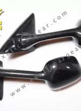 Exotic Car Gear Carbon Fiber 1-Pair GT Wing Mirrors Ferrari 360 LHD                                     - ECG-FER-360GTML - Image 2