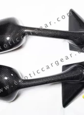 Exotic Car Gear Carbon Fiber 1-Pair GT Wing Mirrors Ferrari 360 LHD                                     - ECG-FER-360GTML - Image 4