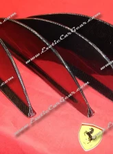 Exotic Car Gear Carbon Fiber Rear Diffuser Fins Ferrari 360                                     - ECG-FER-360RDF - Image 3
