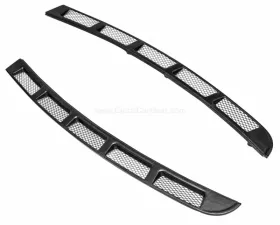 Exotic Car Gear Carbon Fiber 1-Pair Rear Window Louvers Ferrari 360 Modena Coupe