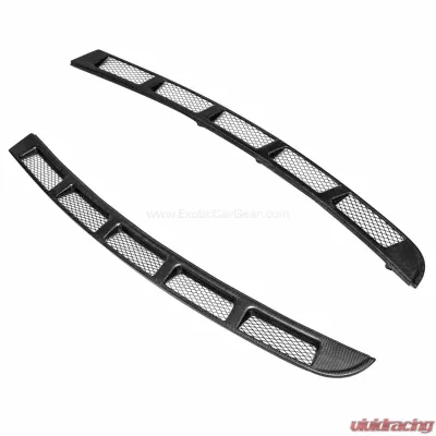 Exotic Car Gear Carbon Fiber 1-Pair Rear Window Louvers Ferrari 360 Modena Coupe - ECG-FER-360RWLM