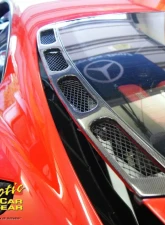 Exotic Car Gear Carbon Fiber 1-Pair Rear Window Louvers Ferrari 360 Modena Coupe                                     - ECG-FER-360RWLM - Image 2