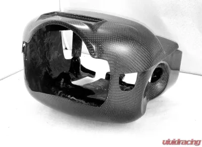Exotic Car Gear Carbon Fiber 2pc Steering Wheel Housing Assembly Ferrari 360 - ECG-FER-360SCH