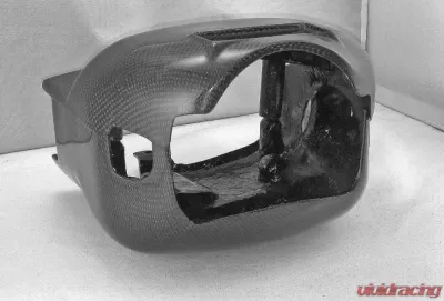 Exotic Car Gear Carbon Fiber 2pc Steering Wheel Housing Assembly Ferrari 360 - ECG-FER-360SCH