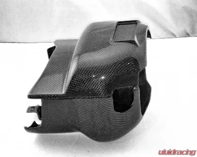 Exotic Car Gear Carbon Fiber 2pc Steering Wheel Housing Assembly Ferrari 360 - ECG-FER-360SCH