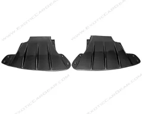 Exotic Car Gear Carbon Fiber 1-Pair CS Rear Diffusers Ferrari 360