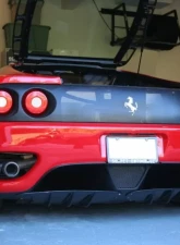 Exotic Car Gear Carbon Fiber 1-Pair Standard Rear Diffuser Ferrari 360                                     - ECG-FER-360SRD - Image 6