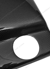Exotic Car Gear Carbon Fiber Coolant Tank Cover w/ Cavallino Ferrari 360                                     - ECG-FER-360TCC - Image 3