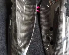 Exotic Car Gear Carbon Fiber Right & Left Upper Inner Door Panel Trim Ferrari 360