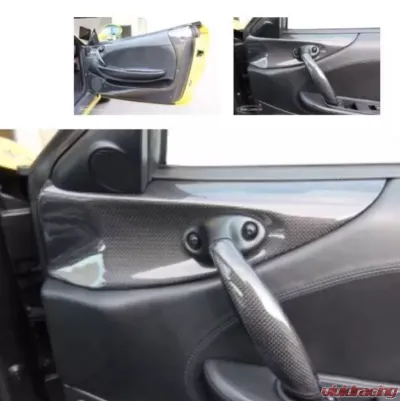 Exotic Car Gear Carbon Fiber Right & Left Upper Inner Door Panel Trim Ferrari 360 - ECG-FER-360UDPT