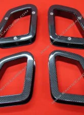 Exotic Car Gear Carbon Fiber 4pc CS Seat Belt Harness Guides Ferrari 360 Challenge Stradale                                     - ECG-FER-36CSHG - Image 5