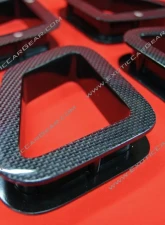 Exotic Car Gear Carbon Fiber 4pc CS Seat Belt Harness Guides Ferrari 360 Challenge Stradale                                     - ECG-FER-36CSHG - Image 2