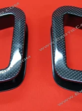 Exotic Car Gear Carbon Fiber 4pc CS Seat Belt Harness Guides Ferrari 360 Challenge Stradale                                     - ECG-FER-36CSHG - Image 3