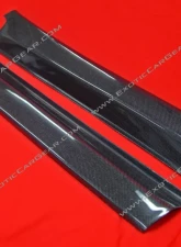 Exotic Car Gear Carbon Fiber 1-Pair Blank OEM Door Sill Ferrari F430                                     - ECG-FER-3F4DSBL - Image 3