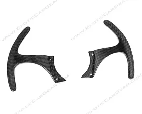 Exotic Car Gear Carbon Fiber 1-Pair GT Extended Paddle Shifters Ferrari 360/F430
