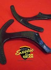 Exotic Car Gear Carbon Fiber 1-Pair GT Extended Paddle Shifters Ferrari 360/F430                                     - ECG-FER-3F4GTPS - Image 5