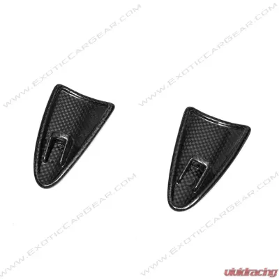 Exotic Car Gear Carbon Fiber 1-Pair Outer Door Handles Ferrari 360 - ECG-FER-3F4ODH