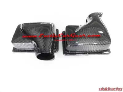 Exotic Car Gear Carbon Fiber 1-Pair OEM Scuderia Style Air Box Set Ferrari F430 - ECG-FER-430ABS