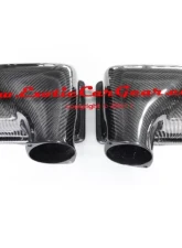 Exotic Car Gear Carbon Fiber 1-Pair OEM Scuderia Style Air Box Set Ferrari F430                                     - ECG-FER-430ABS - Image 3