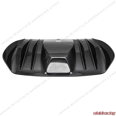 Exotic Car Gear Carbon Fiber OEM Style Rear Diffuser Ferrari F430 - ECG-FER-430DF