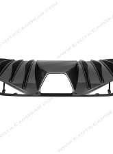 Exotic Car Gear Carbon Fiber Scuderia OEM Rear Diffuser w/ Fins Ferrari F430                                     - ECG-FER-430DFS - Image 5