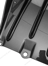 Exotic Car Gear Carbon Fiber Scuderia OEM Rear Diffuser w/ Fins Ferrari F430                                     - ECG-FER-430DFS - Image 4