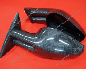 Exotic Car Gear Carbon Fiber 1-Pair OEM Wing Mirrors Ferrari F430