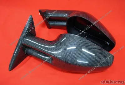 Exotic Car Gear Carbon Fiber 1-Pair OEM Wing Mirrors Ferrari F430 - ECG-FER-430WM