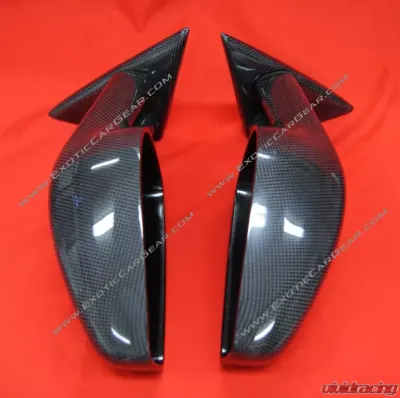Exotic Car Gear Carbon Fiber 1-Pair OEM Wing Mirrors Ferrari F430 - ECG-FER-430WM