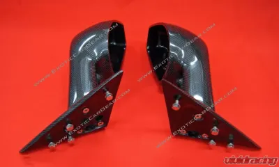 Exotic Car Gear Carbon Fiber 1-Pair OEM Wing Mirrors Ferrari F430 - ECG-FER-430WM