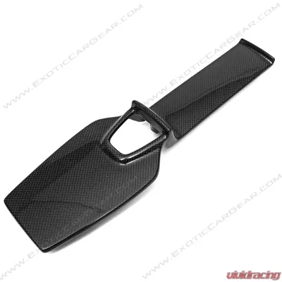 Exotic Car Gear Carbon Fiber Rear Center Console Tray Ferrari 458 - ECG-FER-458CCT