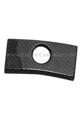 Exotic Car Gear Carbon Fiber 1-Hole Center Console Switch Panel Ferrari 458                                     - ECG-FER-458CS1 - Image 2
