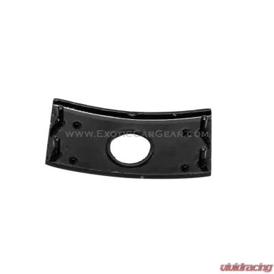 Exotic Car Gear Carbon Fiber 1-Hole Center Console Switch Panel Ferrari 458 - ECG-FER-458CS1