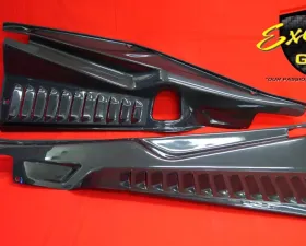 Exotic Car Gear Carbon Fiber 2pc Engine Bay Panels Ferrari 458