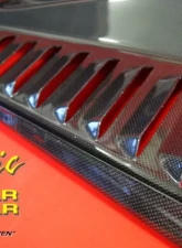 Exotic Car Gear Carbon Fiber 2pc Engine Bay Panels Ferrari 458                                     - ECG-FER-458EBPC - Image 2