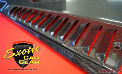 Exotic Car Gear Carbon Fiber 2pc Engine Bay Panels Ferrari 458 - ECG-FER-458EBPC