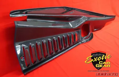 Exotic Car Gear Carbon Fiber 2pc Engine Bay Panels Ferrari 458 - ECG-FER-458EBPC