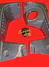 Exotic Car Gear Carbon Fiber 4pc Engine Panels Ferrari 458 Spider/Speciale                                     - ECG-FER-458EBPS - Image 2