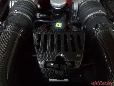 Exotic Car Gear Carbon Fiber 6pc Engine Bay Set Ferrari 458 Spider/Speciale - ECG-FER-458EBS6