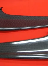 Exotic Car Gear Carbon Fiber 1-Pair Front Bumper Spoiler Wings Ferrari 458                                     - ECG-FER-458FBW - Image 4