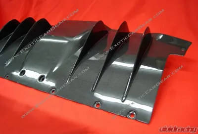Exotic Car Gear Carbon Fiber Rear Diffuser Ferrari 458 Italia | Spider - ECG-FER-458RD1