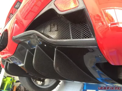 Exotic Car Gear Carbon Fiber Rear Diffuser Ferrari 458 Italia | Spider - ECG-FER-458RD1