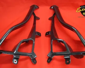 Exotic Car Gear Carbon Fiber 1-Pair Rear Fog Light Trim Ferrari 458