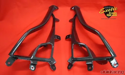 Exotic Car Gear Carbon Fiber 1-Pair Rear Fog Light Trim Ferrari 458 - ECG-FER-458RFT