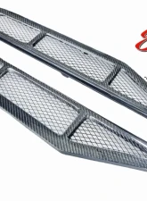 Exotic Car Gear Carbon Fiber 1-Pair Rear Engine Bay Louvers Ferrari 458                                     - ECG-FER-458RL - Image 4